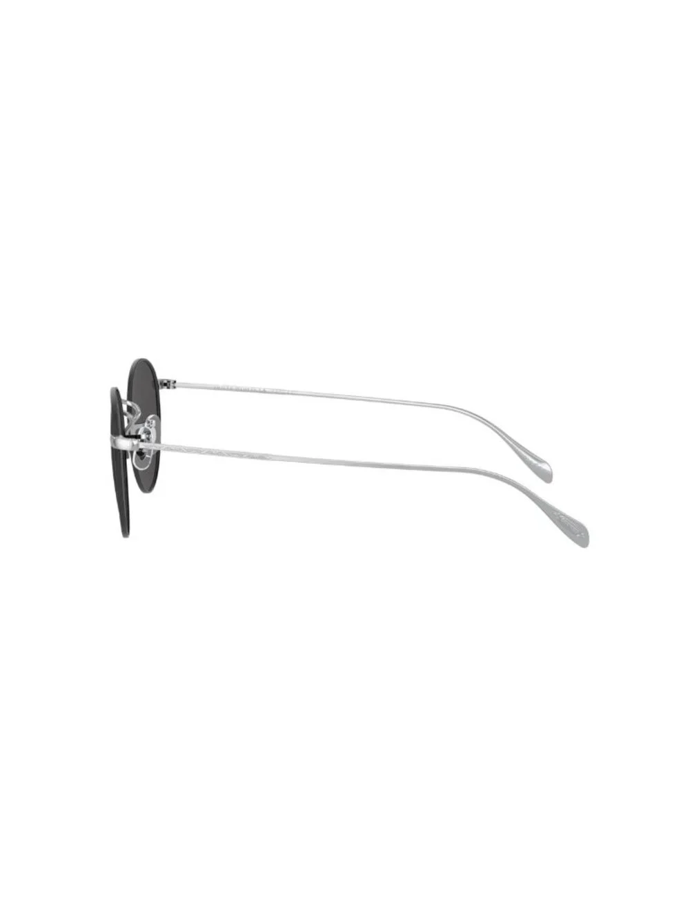 New Oliver Peoples Unisex Sunglasses Silver Grey Lens Metal Frame OV1186S SUN 50